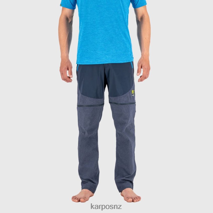 Pant| OUTER SPACE/INDIGO B. 0848P8522 Karpos SANTA CROCE ZIP-OFF PANTS Men