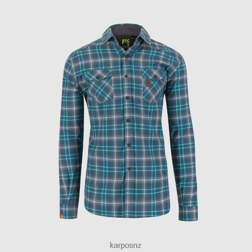 Shirt| MIDNIGHT/SULPHUR 0848P8298 Karpos MARTORA WINTER SHIRT Men
