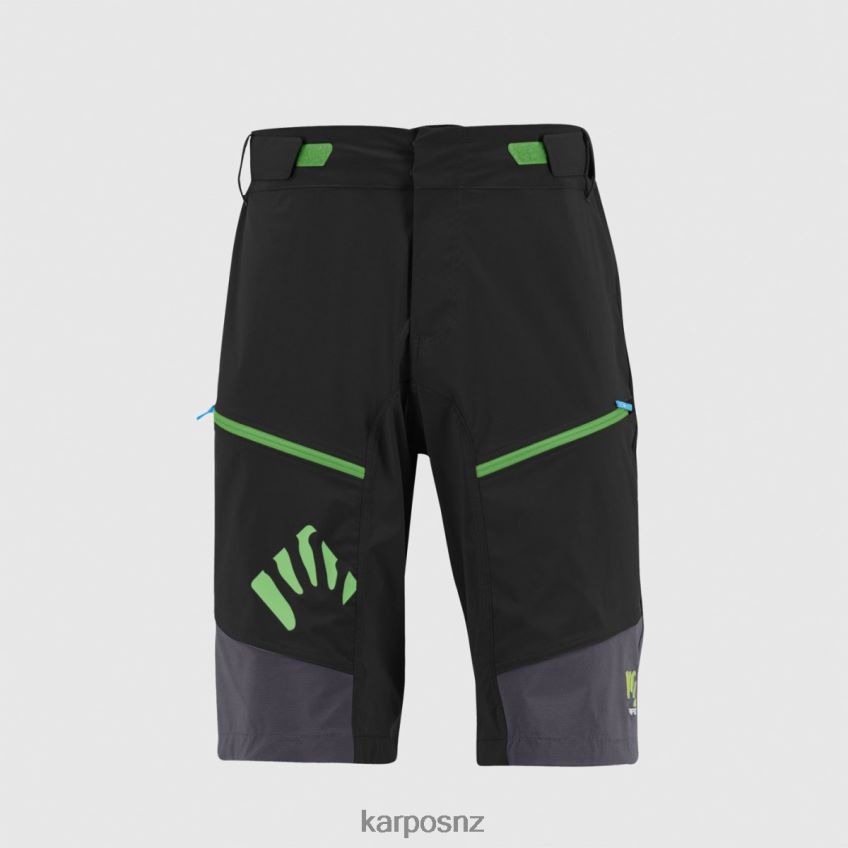 Short| BLACK/DARK GREY/GREEN FLUO 0848P8631 Karpos RAPID BAGGY SHORTS Men