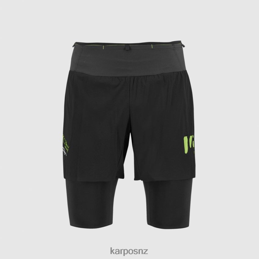 Short| BLACK/JASMINE GREEN 0848P8637 Karpos CENGIA SHORT Men