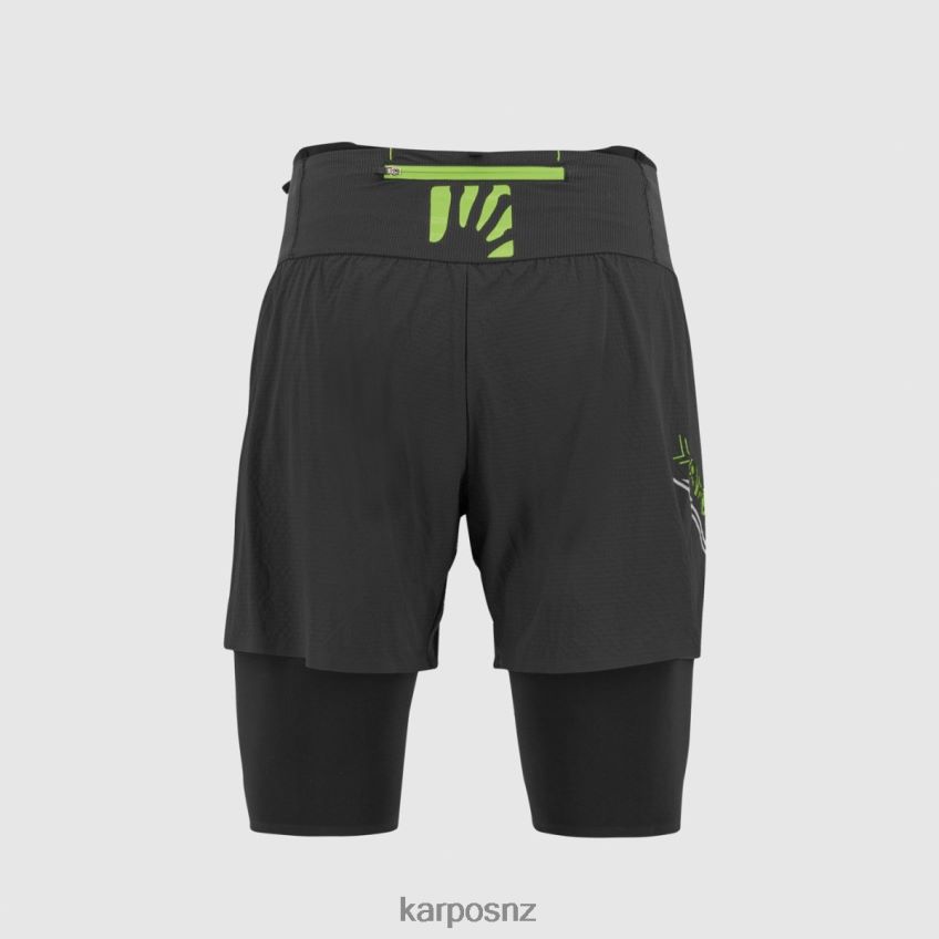Short| BLACK/JASMINE GREEN 0848P8637 Karpos CENGIA SHORT Men