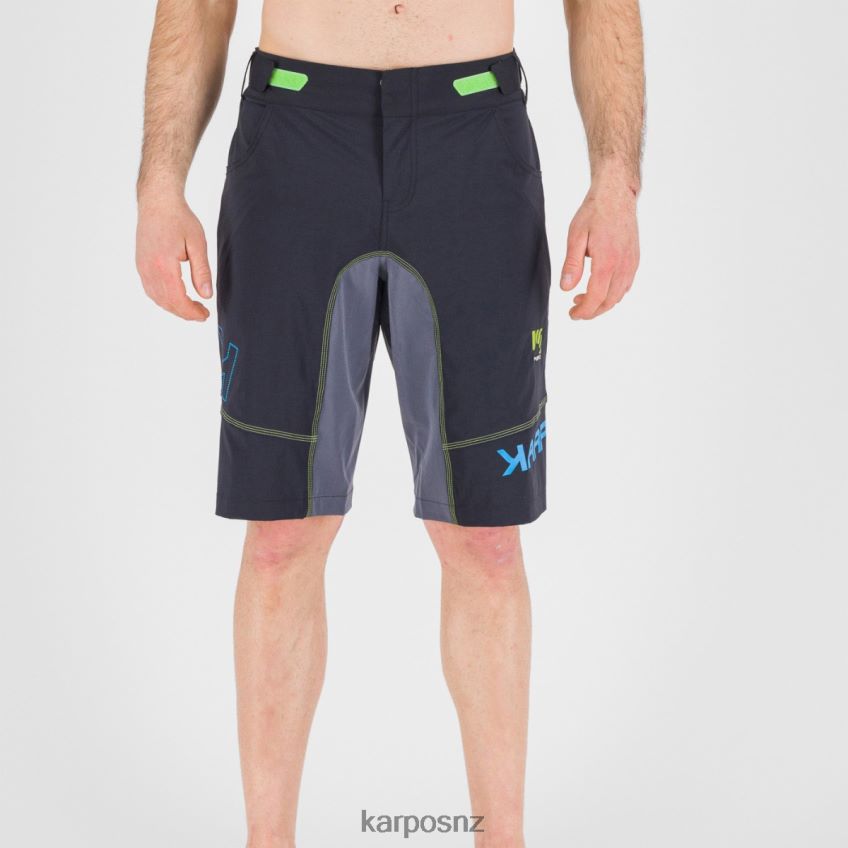 Short| BLACK/OMBRE BLUE/GREEN FLUO 0848P8674 Karpos BALLISTIC EVO SHORTS Men