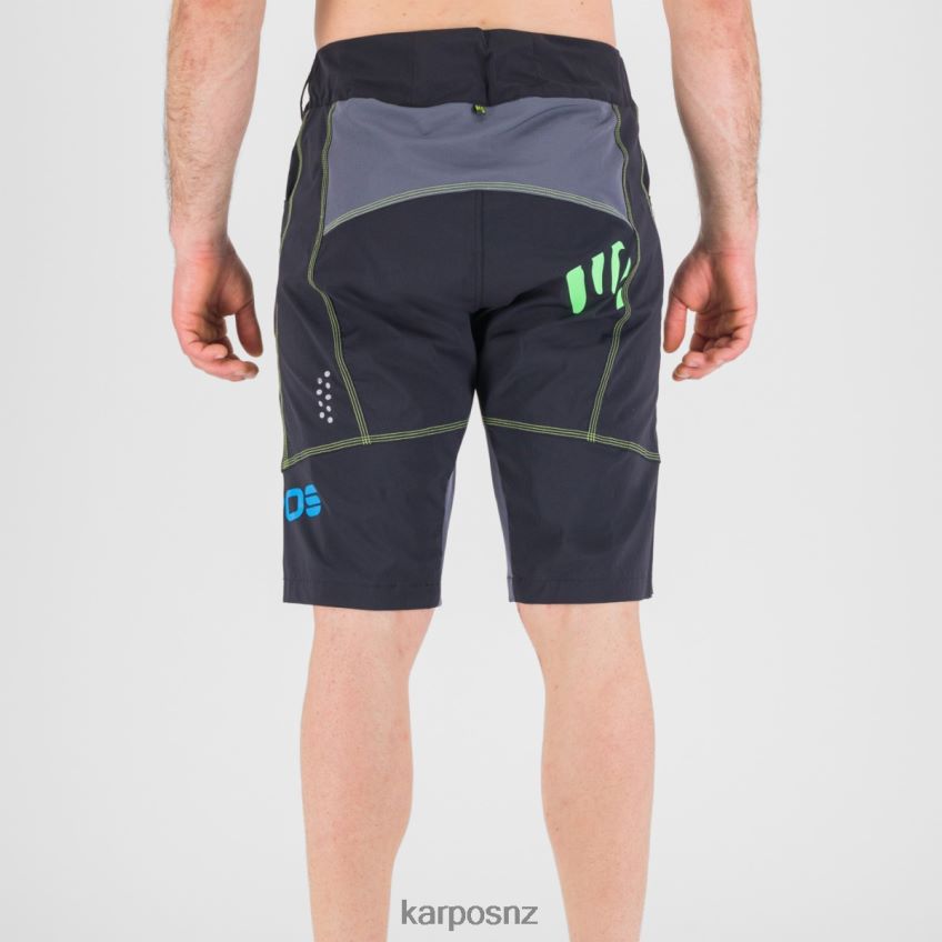 Short| BLACK/OMBRE BLUE/GREEN FLUO 0848P8674 Karpos BALLISTIC EVO SHORTS Men