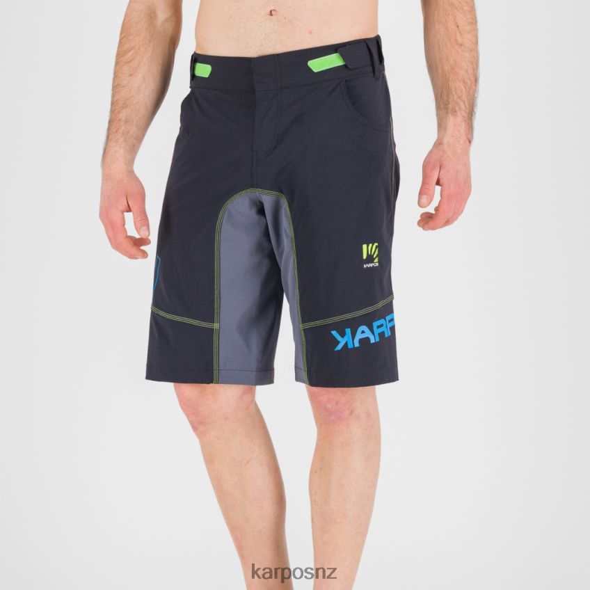 Short| BLACK/OMBRE BLUE/GREEN FLUO 0848P8674 Karpos BALLISTIC EVO SHORTS Men