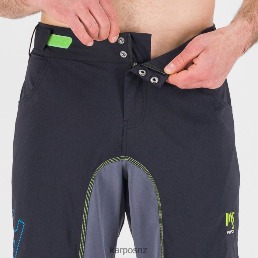 Short| BLACK/OMBRE BLUE/GREEN FLUO 0848P8674 Karpos BALLISTIC EVO SHORTS Men