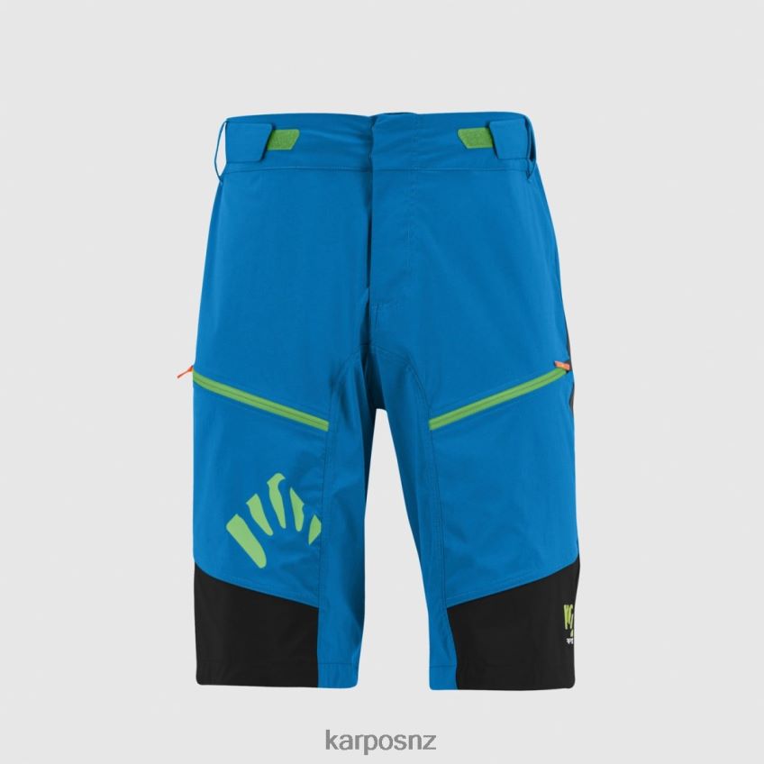 Short| INDIGO B./BLACK/GREEN FLUO 0848P8630 Karpos RAPID BAGGY SHORTS Men