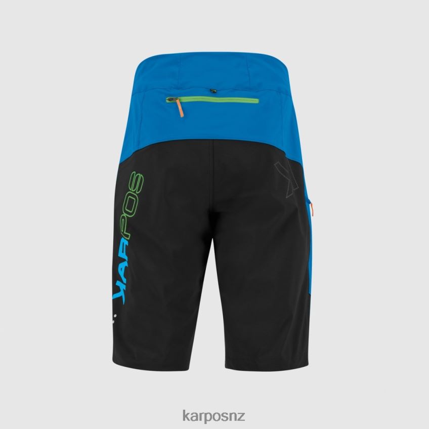 Short| INDIGO B./BLACK/GREEN FLUO 0848P8630 Karpos RAPID BAGGY SHORTS Men