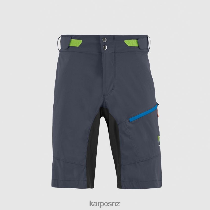 Short| OMBRE BLUE/BLACK/GREEN FLUO 0848P8662 Karpos VAL VIOLA SHORTS Men