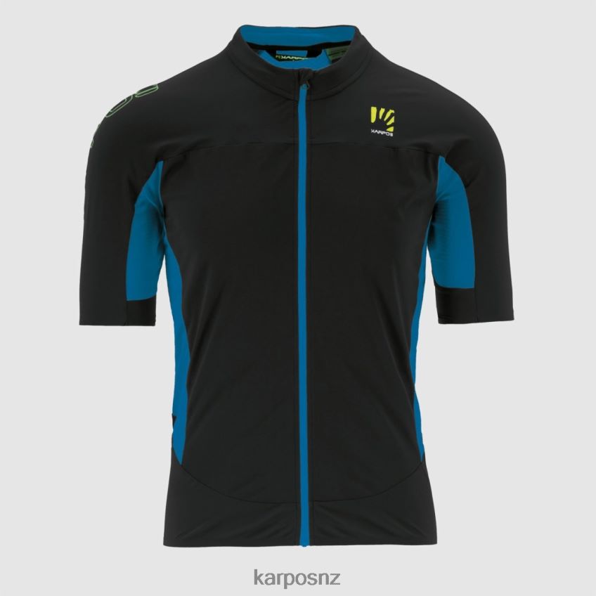 T-Shirt| BLACK/INDIGO B. 0848P8310 Karpos PRALONGIA JERSEY Men