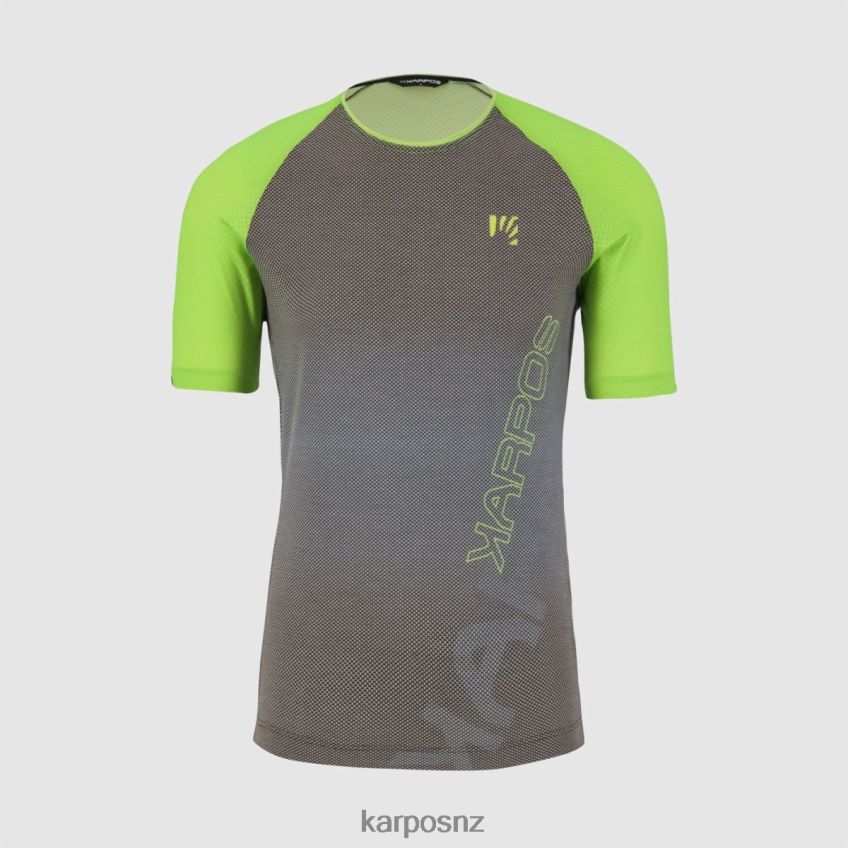 T-Shirt| BLACK/JASMINE GREEN 0848P8338 Karpos MOVED EVO JERSEY Men