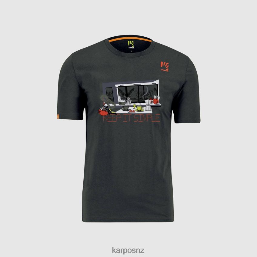 T-Shirt| BLACK SAND 0848P8415 Karpos ANEMONE T-SHIRT Men