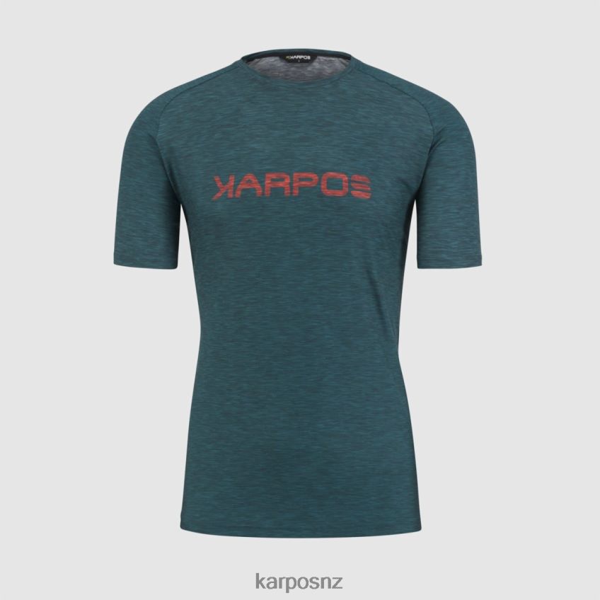 T-Shirt| DARK SEA/BALSAM/PAPRIKA 0848P8356 Karpos PRATO PIAZZA JERSEY Men