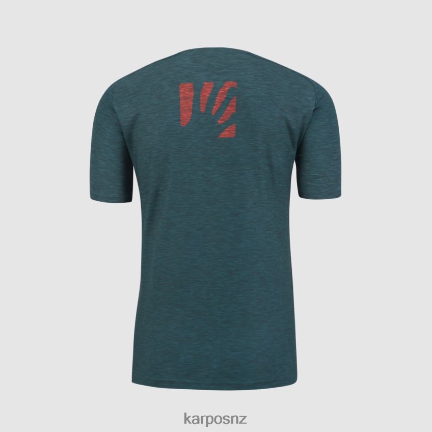 T-Shirt| DARK SEA/BALSAM/PAPRIKA 0848P8356 Karpos PRATO PIAZZA JERSEY Men