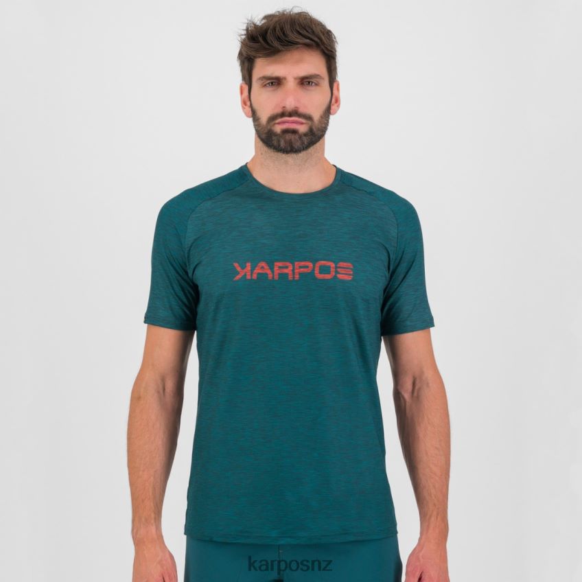 T-Shirt| DARK SEA/BALSAM/PAPRIKA 0848P8356 Karpos PRATO PIAZZA JERSEY Men