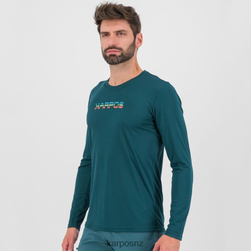 T-Shirt| DARK SEA/PAPRIKA 0848P8382 Karpos LOMA JERSEY LS Men