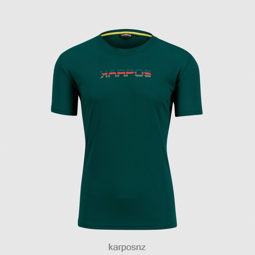 T-Shirt| DARK SEA/PAPRIKA 0848P8433 Karpos LOMA JERSEY Men