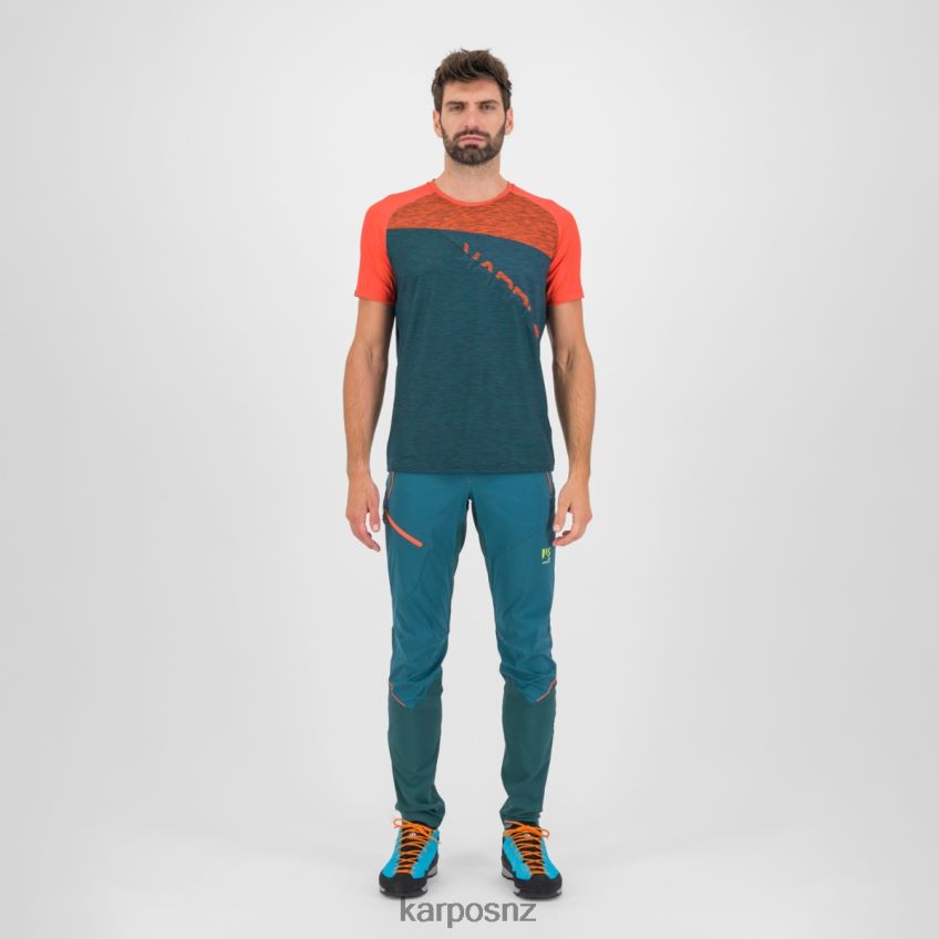 T-Shirt| DARK SEA/PAPRIKA/BALSAM 0848P8359 Karpos CRODA ROSSA JERSEY Men
