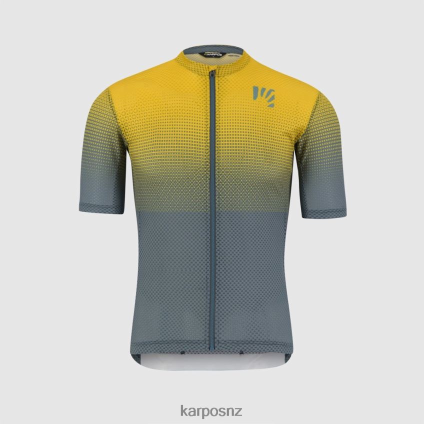 T-Shirt| DARK SLATE/LEMON CURRY/NORTH A 0848P8319 Karpos VAL VIOLA JERSEY Men