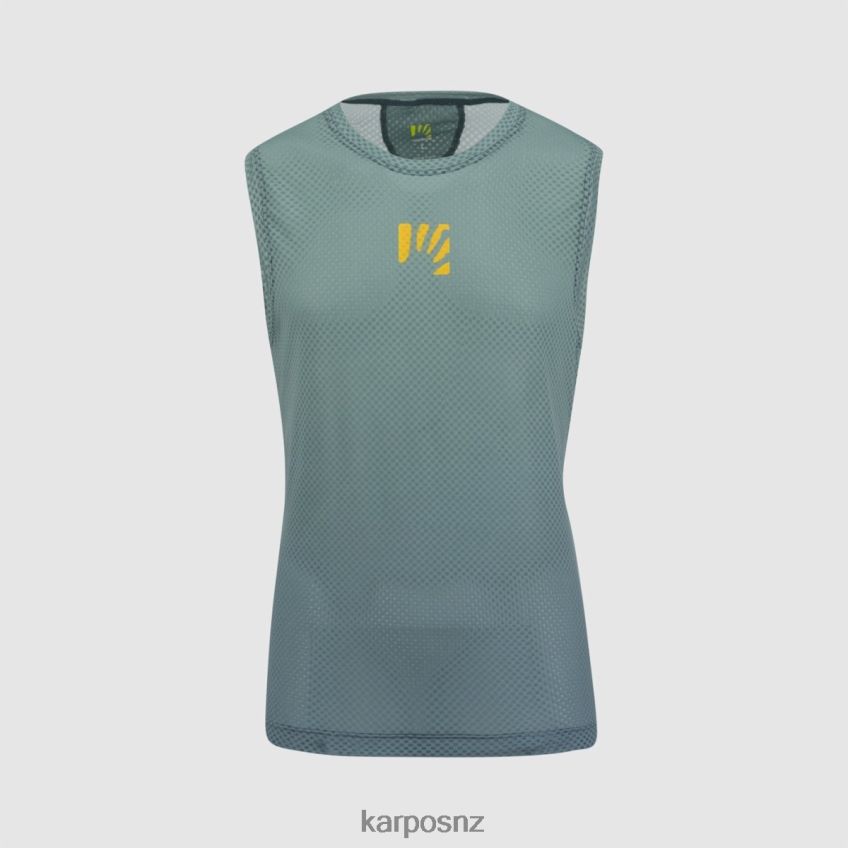 T-Shirt| DARK SLATE/NORTH ATLANTIC 0848P8385 Karpos VERVE MESH SLEEVELESS Men