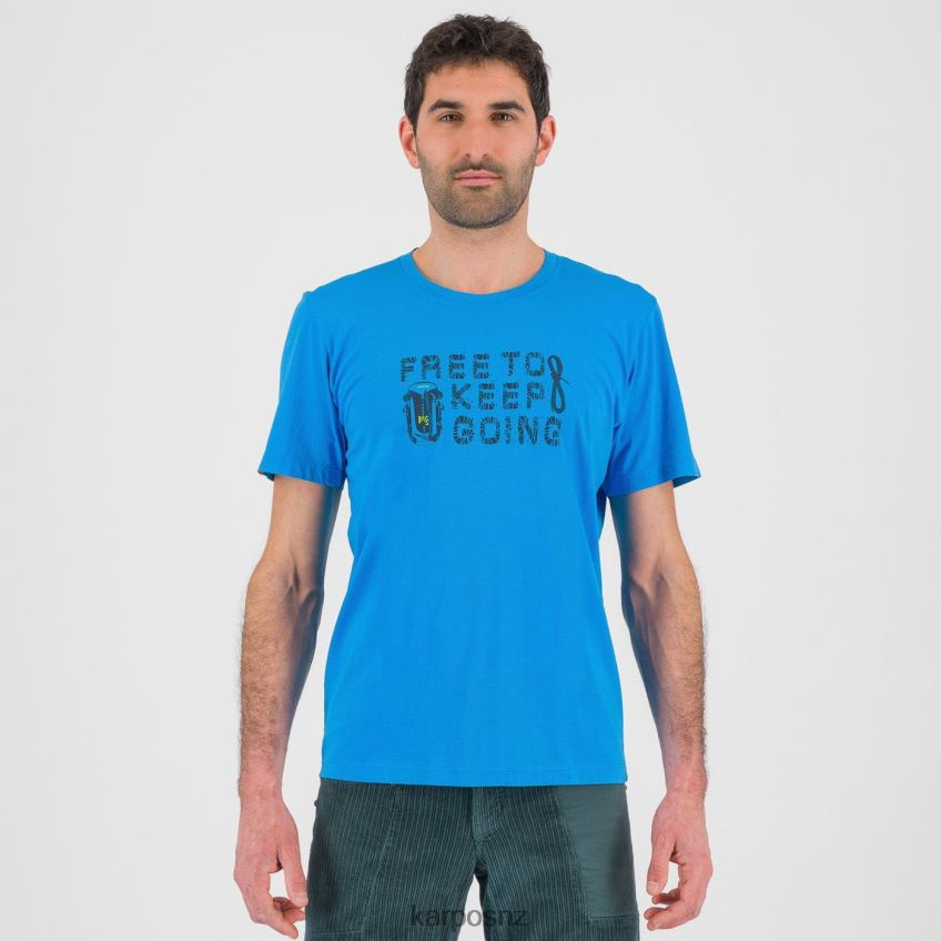 T-Shirt| DIVA BLUE/MIDNIGHT 0848P8407 Karpos CROCUS T-SHIRT Men