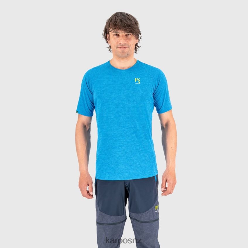 T-Shirt| INDIGO BUNTING 0848P8367 Karpos ALTA VIA POLARTEC JERSEY Men