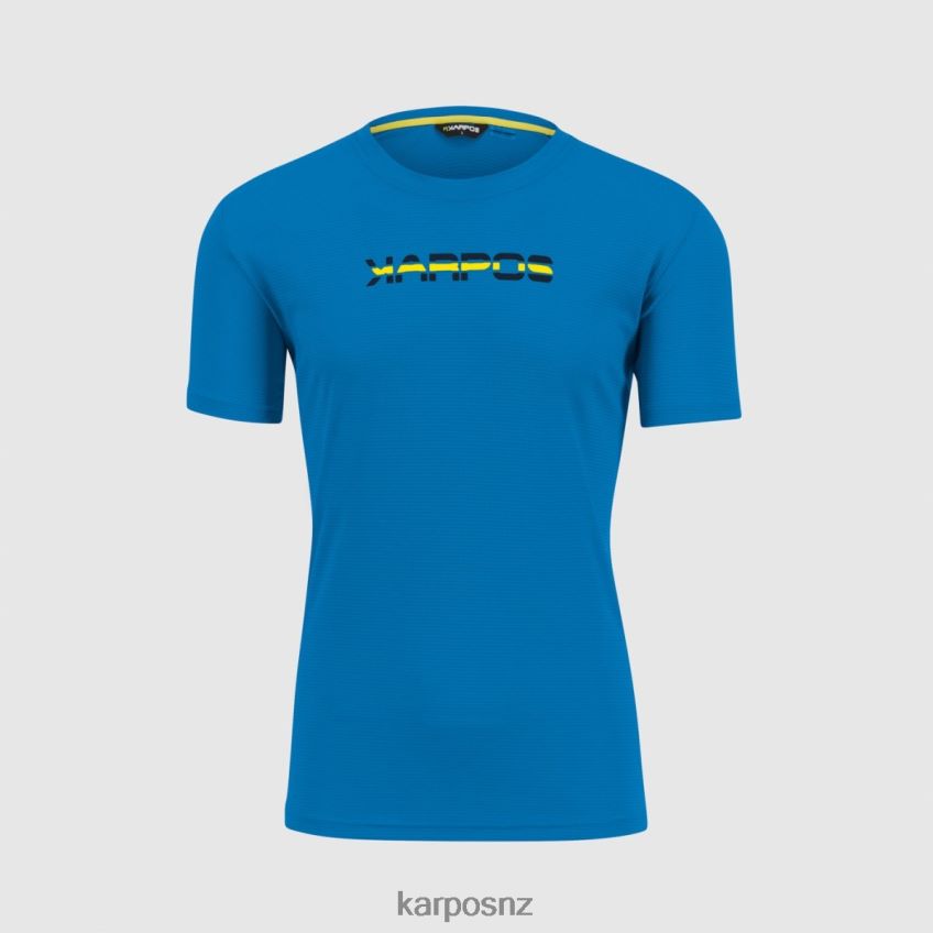 T-Shirt| INDIGO BUNTING/HIGH VISIBILITY 0848P8436 Karpos LOMA JERSEY Men
