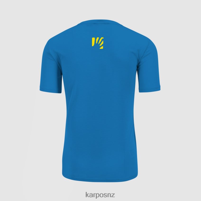 T-Shirt| INDIGO BUNTING/HIGH VISIBILITY 0848P8436 Karpos LOMA JERSEY Men