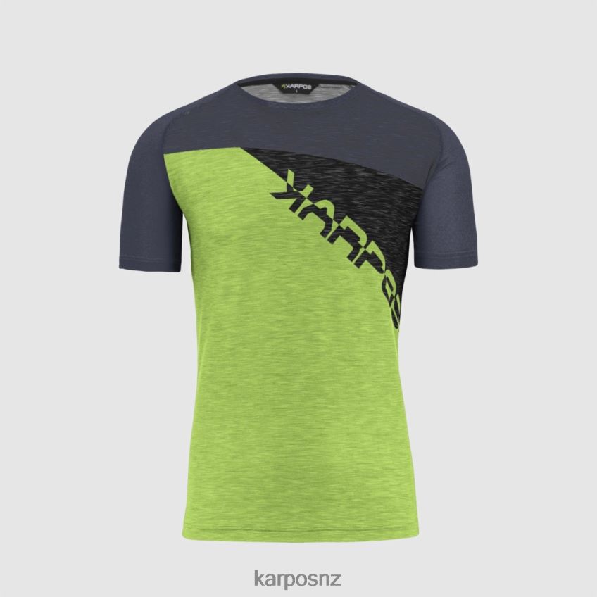 T-Shirt| JASMINE GREEN/OMBRE BLUE/BLACK 0848P8363 Karpos CRODA ROSSA JERSEY Men