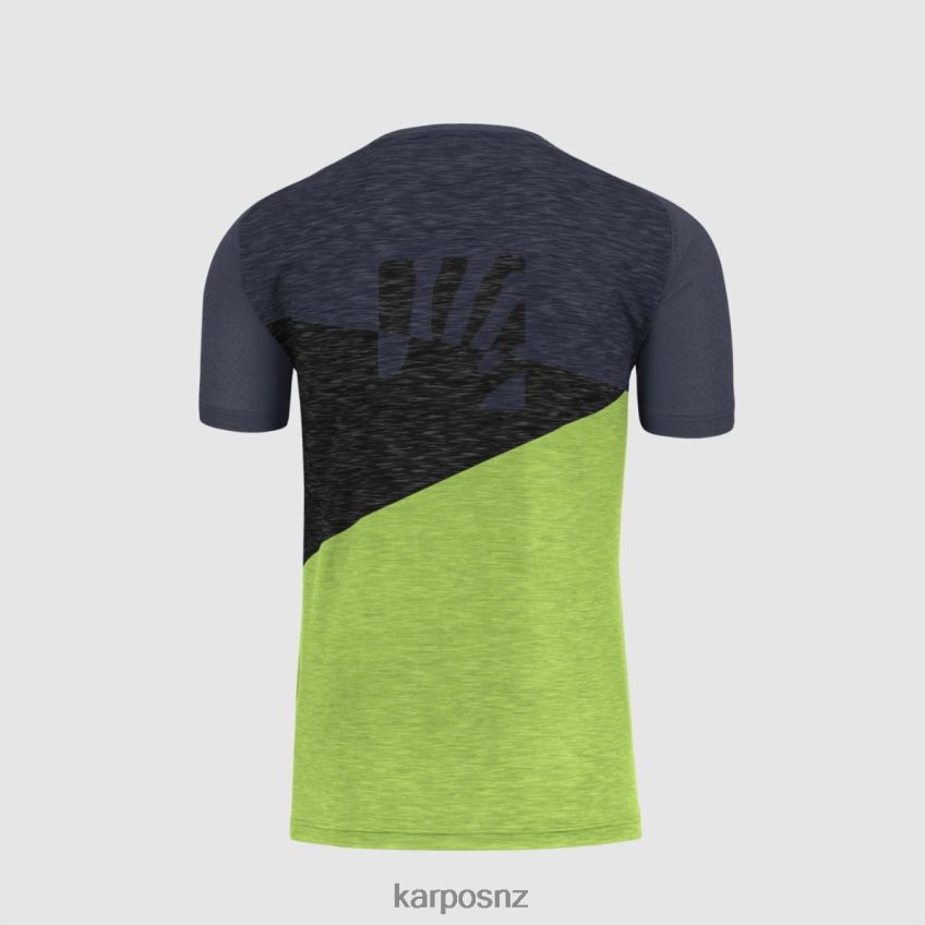 T-Shirt| JASMINE GREEN/OMBRE BLUE/BLACK 0848P8363 Karpos CRODA ROSSA JERSEY Men