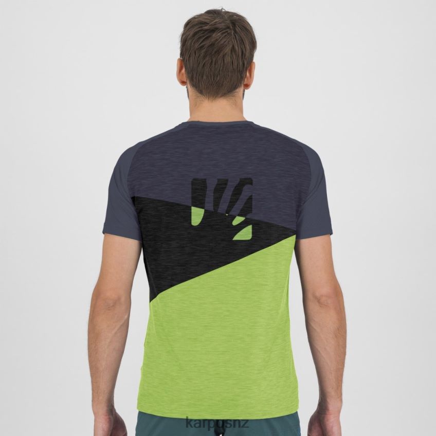 T-Shirt| JASMINE GREEN/OMBRE BLUE/BLACK 0848P8363 Karpos CRODA ROSSA JERSEY Men