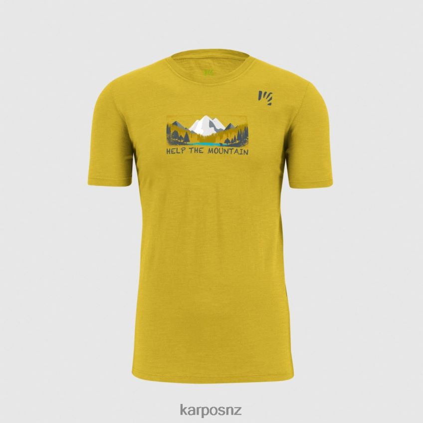 T-Shirt| LEMON CURRY 0848P8380 Karpos AMBRETTA T-SHIRT Men