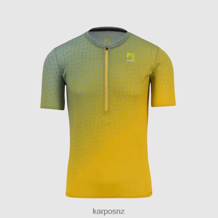 T-Shirt| LEMON CURRY/DARK SLATE 0848P8324 Karpos LAVAREDO ULTRA TECH JERSEY Men