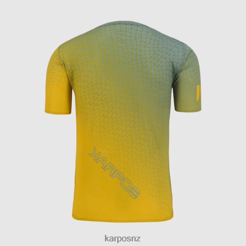 T-Shirt| LEMON CURRY/DARK SLATE 0848P8324 Karpos LAVAREDO ULTRA TECH JERSEY Men