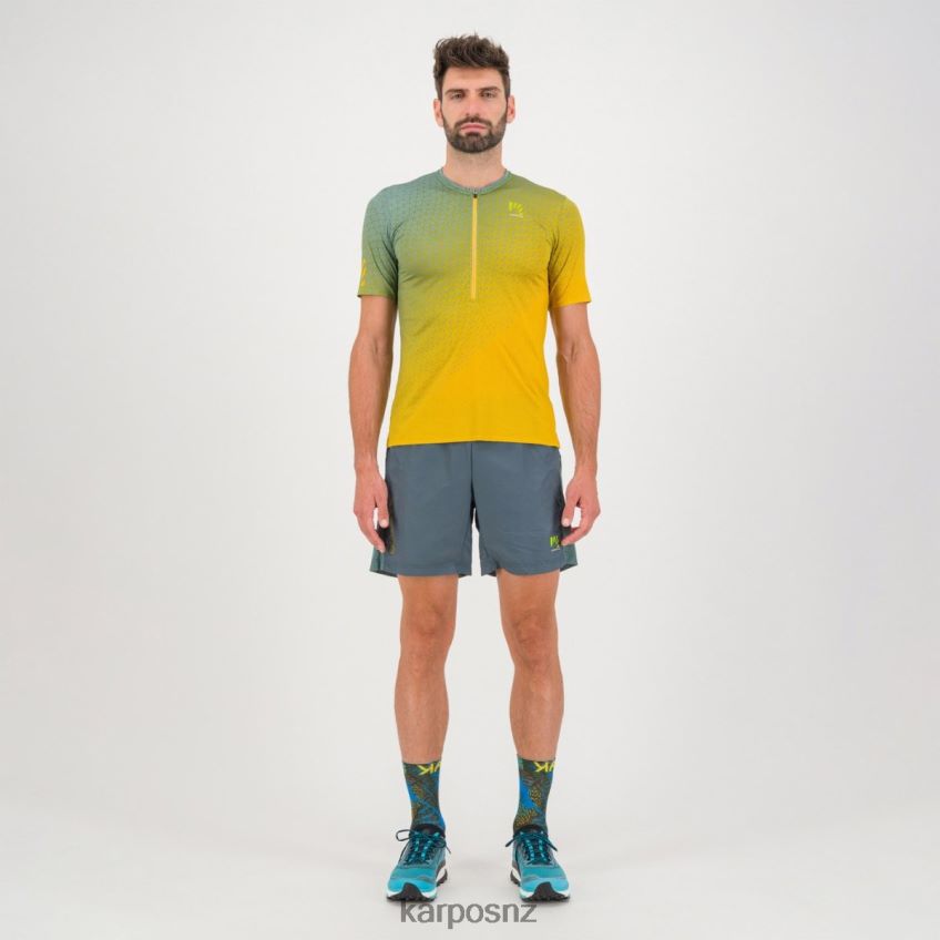 T-Shirt| LEMON CURRY/DARK SLATE 0848P8324 Karpos LAVAREDO ULTRA TECH JERSEY Men