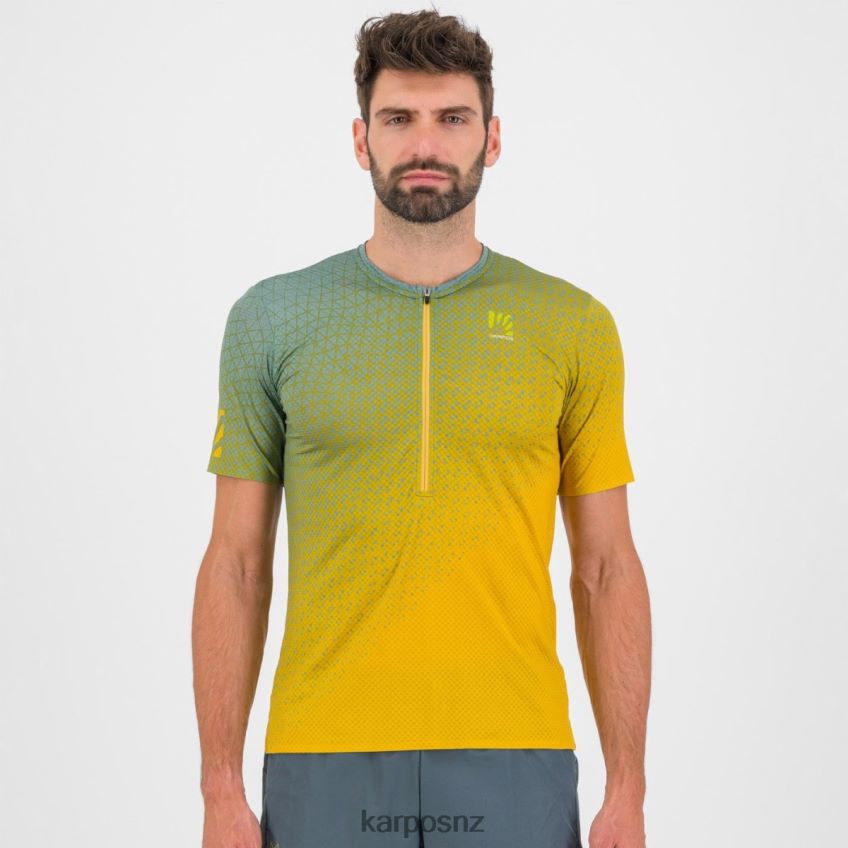 T-Shirt| LEMON CURRY/DARK SLATE 0848P8324 Karpos LAVAREDO ULTRA TECH JERSEY Men