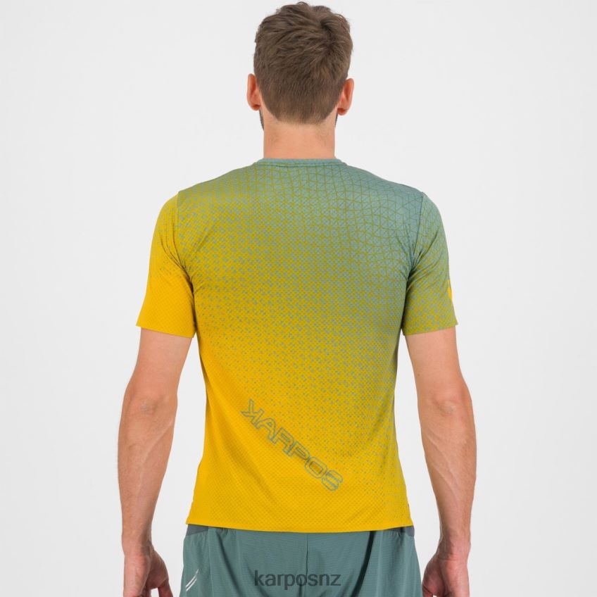 T-Shirt| LEMON CURRY/DARK SLATE 0848P8324 Karpos LAVAREDO ULTRA TECH JERSEY Men