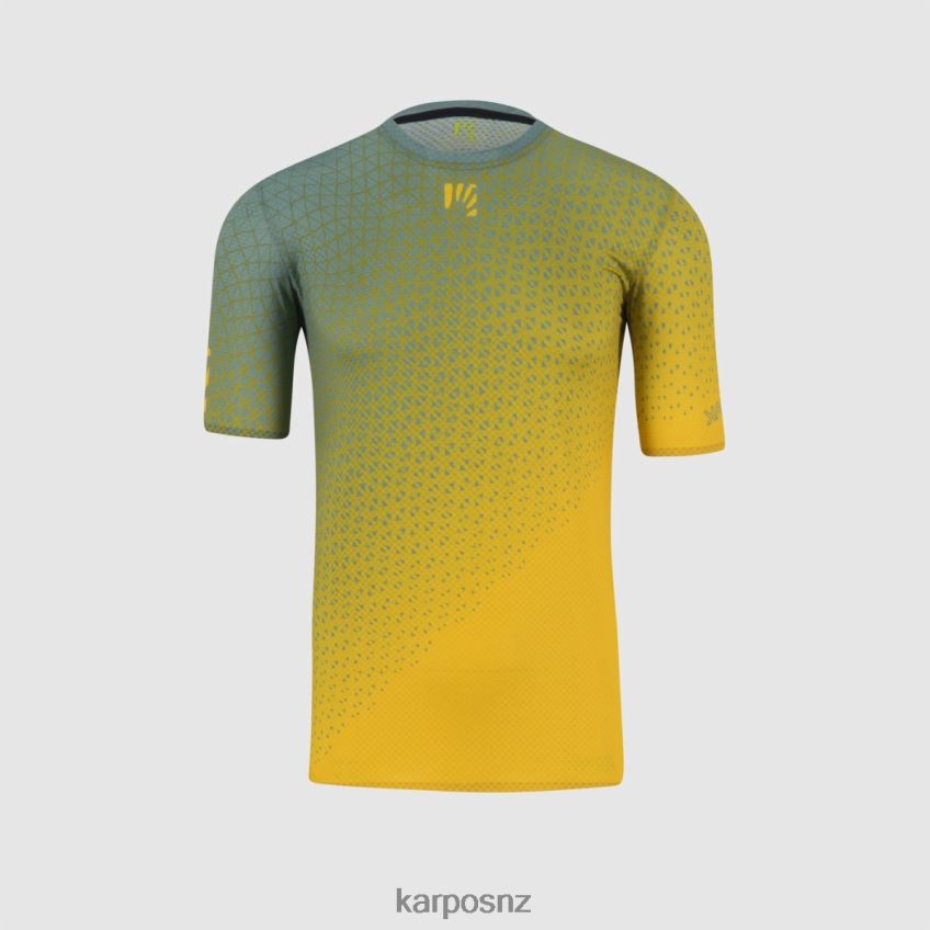 T-Shirt| LEMON CURRY/DARK SLATE 0848P8341 Karpos LAVAREDO ULTRA JERSEY Men