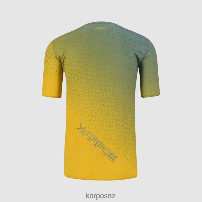 T-Shirt| LEMON CURRY/DARK SLATE 0848P8341 Karpos LAVAREDO ULTRA JERSEY Men