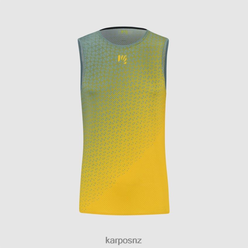 T-Shirt| LEMON CURRY/DARK SLATE 0848P8364 Karpos LAVAREDO ULTRA TANK Men
