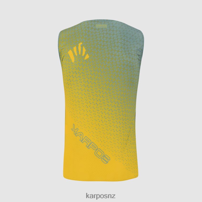 T-Shirt| LEMON CURRY/DARK SLATE 0848P8364 Karpos LAVAREDO ULTRA TANK Men
