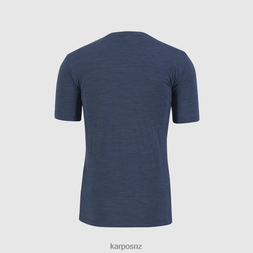 T-Shirt| MIDNIGHT/DIVA BLUE 0848P8331 Karpos VANOI MERINO T-SHIRT Men
