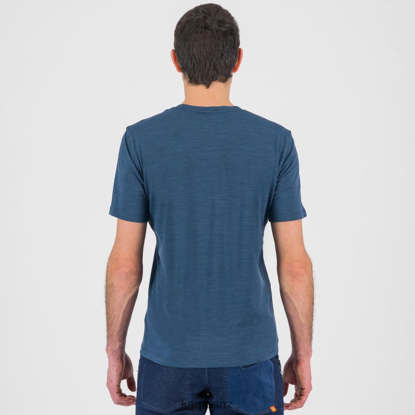 T-Shirt| MIDNIGHT/DIVA BLUE 0848P8331 Karpos VANOI MERINO T-SHIRT Men