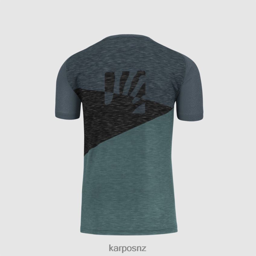 T-Shirt| NORTH ATLANTIC/DARK SLATE/BLAC 0848P8360 Karpos CRODA ROSSA JERSEY Men