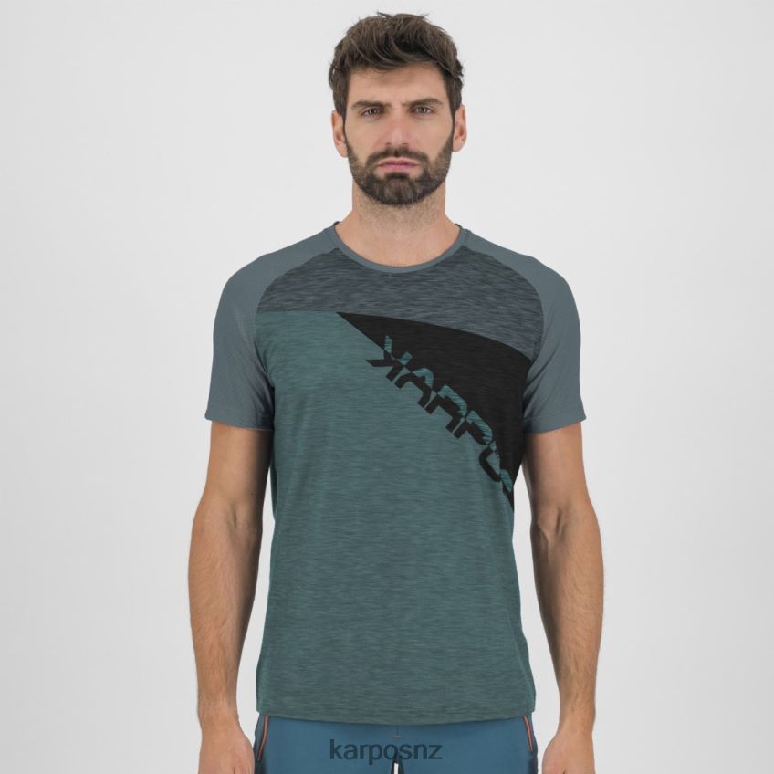 T-Shirt| NORTH ATLANTIC/DARK SLATE/BLAC 0848P8360 Karpos CRODA ROSSA JERSEY Men