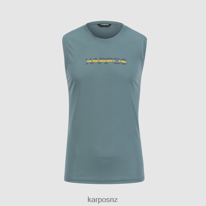 T-Shirt| NORTH ATLANTIC/LEMON CURRY 0848P8439 Karpos LOMA TANK Men