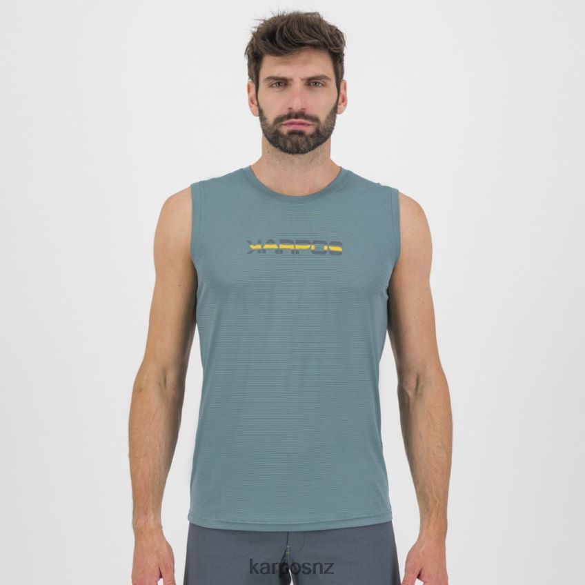 T-Shirt| NORTH ATLANTIC/LEMON CURRY 0848P8439 Karpos LOMA TANK Men