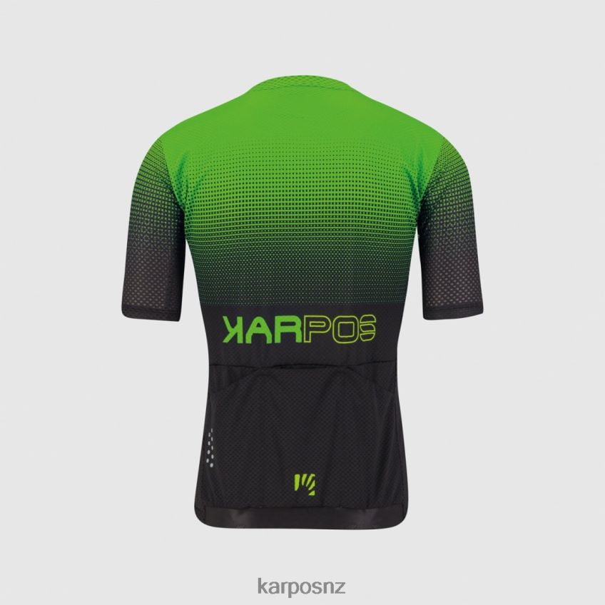 T-Shirt| OMBRE BLUE/GREEN FLUO/INDIGO 0848P8318 Karpos VAL VIOLA JERSEY Men