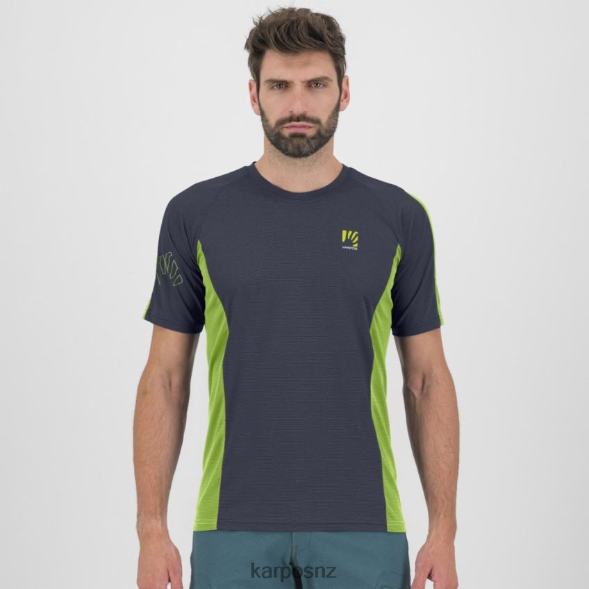 T-Shirt| OMBRE BLUE/JASMINE GREEN 0848P8370 Karpos NUVOLAU JERSEY Men