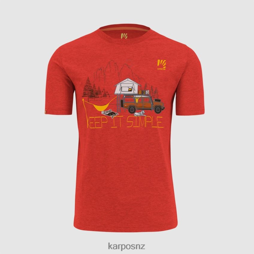 T-Shirt| PAPRIKA 0848P8424 Karpos GENZIANELLA T-SHIRT Men