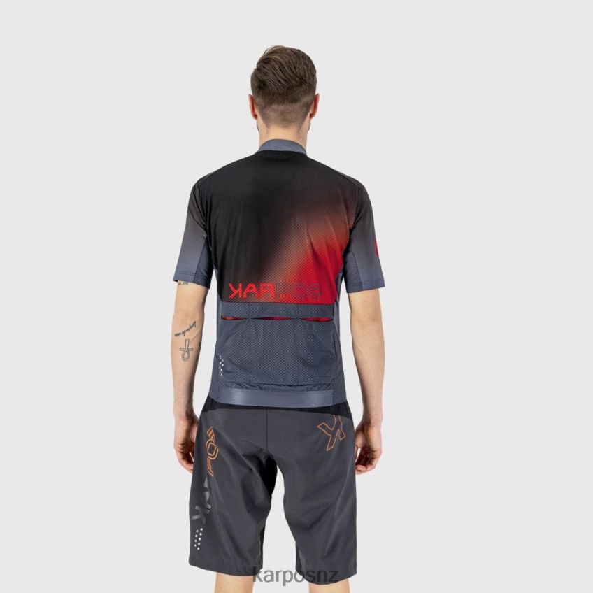 T-Shirt| PRINT 2 INDIGO B./BLACK/GREEN 0848P8305 Karpos JUMP JERSEY Men